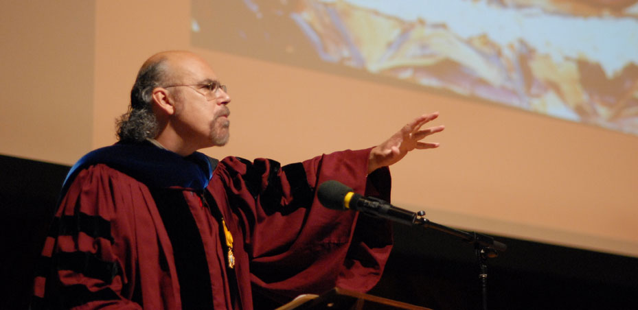 Davíd Carrasco speaking